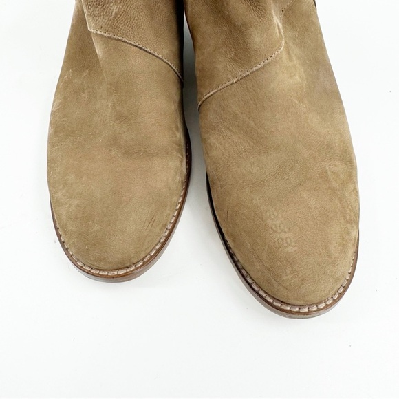 ✅ EILEEN FISHER Billie Ankle Boots BROWN SUEDE SIZE 8.5 - Picture 2 of 7